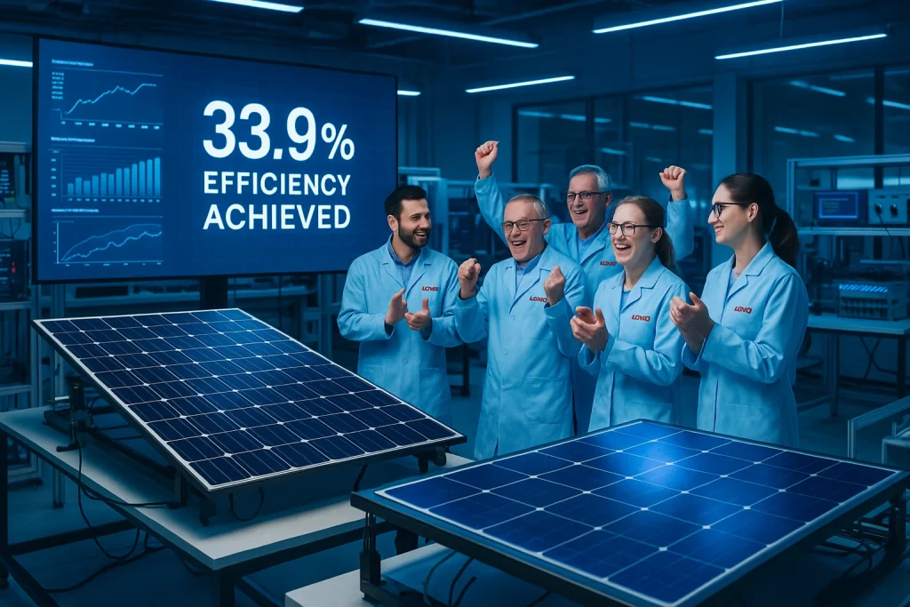 Record-Breaking Perovskite Solar Cells in 2025 3 Now, let’s shine a spotlight on another record-breaker: LONGi’s jaw-dropping efficiency milestone. In 2025, this solar giant smashed the world record for perovskite solar cell efficiency, hitting a mind-blowing 33.9%. That’s a big leap from where we were just a few years ago, and it’s got everyone buzzing.