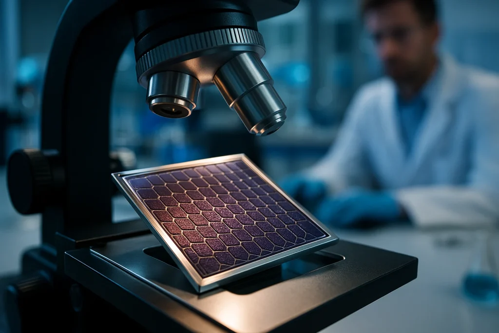 Record-Breaking Perovskite Solar Cells in 2025 1 See how perovskite solar cells redefine renewable energy in 2025. CMPES Globals battery free systems lead the way to a sustainable future