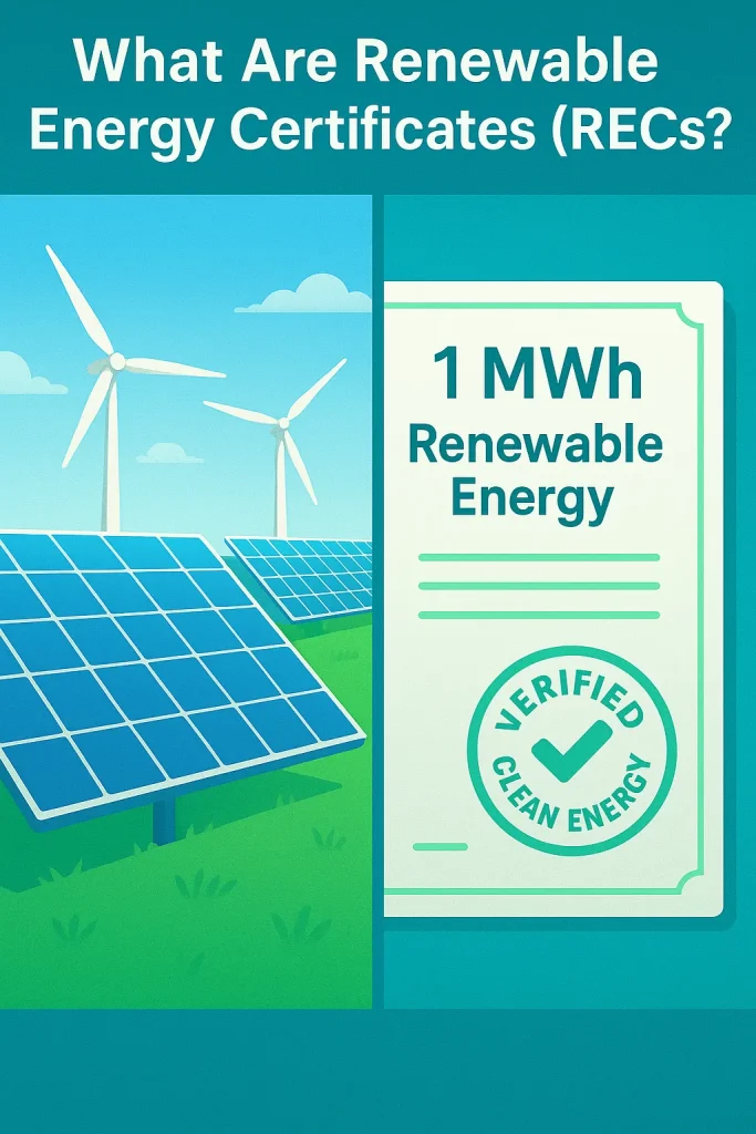 What Are Renewable Energy Certificates (RECs)